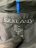 Silkland 100% Silk Stripes Black Silk Blazer Size 8 - photo 6