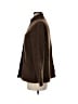 Eileen Fisher Solid Brown Wool Coat Size M - photo 5