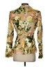 Cara Cara 100% Linen Floral Gold Blazer Size 2 - photo 2