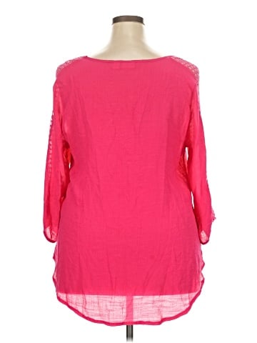 Cato 3/4 Sleeve Blouse (view 2)