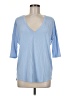 Express Blue 3/4 Sleeve T-Shirt Size M - photo 1
