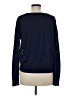 Diane von Furstenberg Houndstooth Blue Pullover Sweater Size M - photo 2