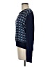 Diane von Furstenberg Houndstooth Blue Pullover Sweater Size M - photo 5