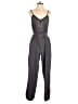 Angie 100% Polyester Solid Gray Jumpsuit Size S - photo 1