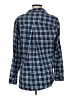 Grayson 100% Cotton Plaid Blue 3/4 Sleeve Button-Down Shirt Size Sm (2) - photo 2