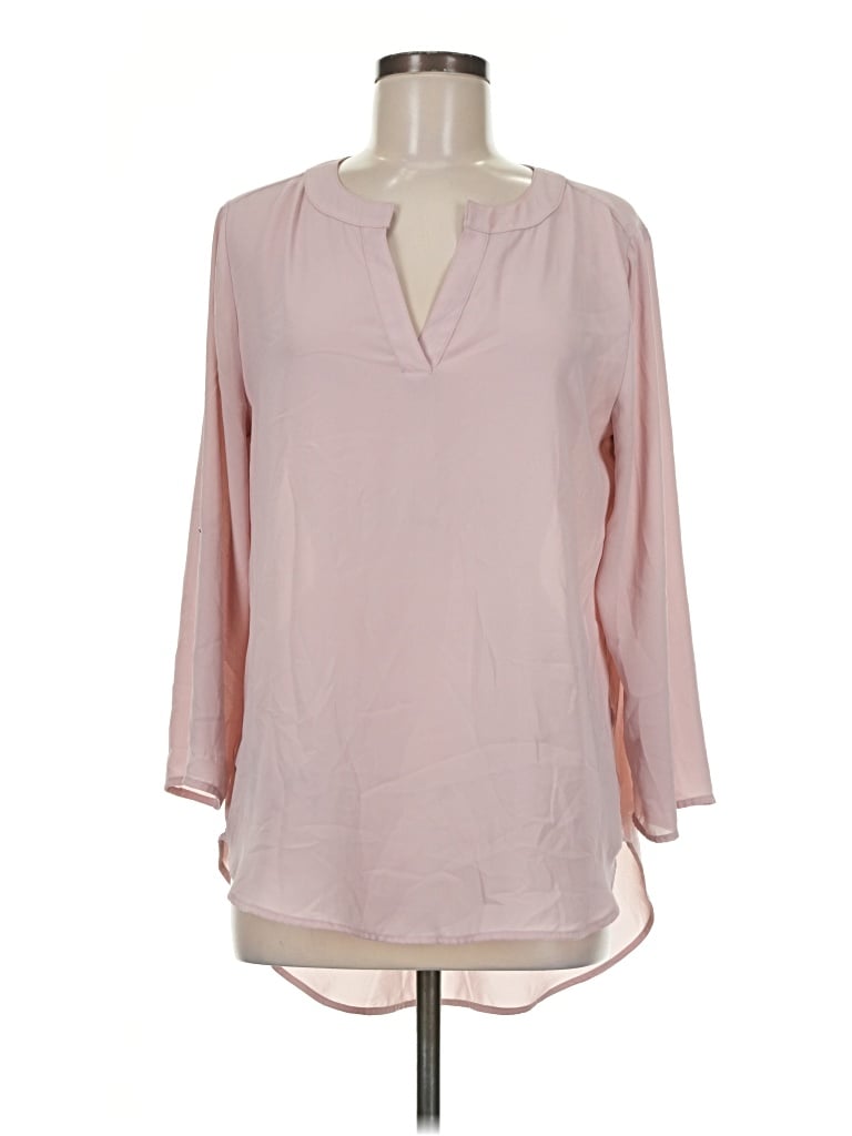 Pre-owned C Established 1946 3/4 Sleeve Blouse In Pink