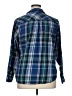 Croft & Barrow 100% Cotton Plaid Blue Long Sleeve Button-Down Shirt Size XL - photo 2