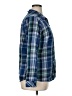 Croft & Barrow 100% Cotton Plaid Blue Long Sleeve Button-Down Shirt Size XL - photo 4