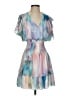 Parker Tie-dye Blue Cocktail Dress Size S - photo 1