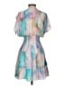 Parker Tie-dye Blue Cocktail Dress Size S - photo 2