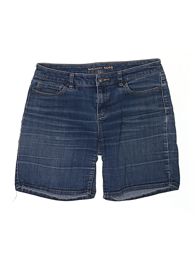 Pre-owned Michael Michael Kors Denim Shorts In Blue