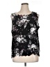 Elle Black Sleeveless Blouse Size XL - photo 1