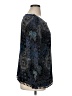 MSK Paisley Blue Blazer Size 1X - photo 4