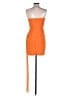 BCBGMAXAZRIA 100% Polyester Orange Cocktail Dress Size 4 - photo 2