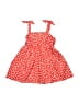 Unbranded 100% Polyester Hearts Red Dress Size 90 cm / US 12-24 MO - photo 1