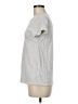 Athleta 100% Cotton Solid Silver Short Sleeve T-Shirt Size M - photo 5