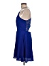 B. Smart Solid Blue Cocktail Dress Size L (estimated) - photo 5
