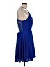 B. Smart Solid Blue Cocktail Dress Size L (estimated) - photo 4