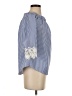 Roommates 100% Polyester Blue 3/4 Sleeve Blouse Size S - photo 4
