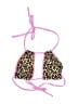 Unbranded Animal Print Pink Swimsuit Top Size Med - Lg - photo 1
