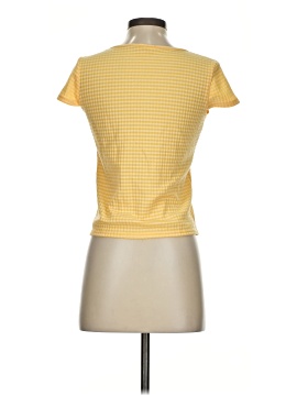 Madewell Gingham Bow-Front Tee (view 2)