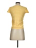 Madewell Yellow Gingham Bow-Front Tee Size XS - photo 2