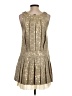 Marc by Marc Jacobs Metallic Gold Cocktail Dress Size 2 - photo 2