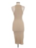 Zara Solid Tan Casual Dress Size M - photo 2