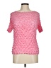 Unbranded 100% Polyester Pink Short Sleeve Top One size - photo 1
