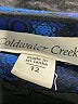 Coldwater Creek Paisley Blue Jacket Size 12 - photo 6