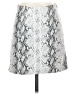 Lily Rain Silver Faux Leather Skirt Size S - photo 1