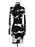Enza Costa Graphic Black Cocktail Dress Size XS (0) - photo 1