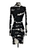 Enza Costa Graphic Black Cocktail Dress Size XS (0) - photo 2