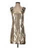 Tory Burch Metallic Silver Cocktail Dress Size 4 - photo 1