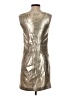 Tory Burch Metallic Silver Cocktail Dress Size 4 - photo 2