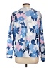 Croft & Barrow Floral Blue Pullover Sweater Size L - photo 2