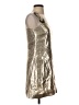 Tory Burch Metallic Silver Cocktail Dress Size 4 - photo 4