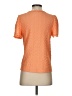Ann Taylor LOFT Orange Short Sleeve Blouse Size S - photo 2
