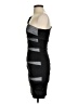 Betsy & Adam Graphic Black Cocktail Dress Size 4 - photo 5
