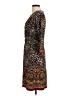 Barami Paisley Brown Casual Dress Size 8 - photo 5