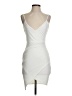 Missguided Solid White Cocktail Dress Size 4 - photo 1