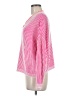Shein Stripes Pink Pullover Sweater Size 6 - photo 5