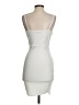 Missguided Solid White Cocktail Dress Size 4 - photo 2
