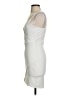 Missguided Solid White Cocktail Dress Size 4 - photo 5