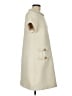 Tuckernuck 100% Polyester Tweed Ivory Casual Dress Size M - photo 4