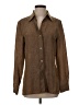 Doncaster Collection 100% Polyester Brown Long Sleeve Blouse Size 4 - photo 1