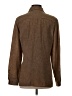 Doncaster Collection 100% Polyester Brown Long Sleeve Blouse Size 4 - photo 2
