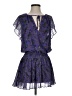 Ramy Brook 100% Polyester Paisley Purple Cocktail Dress Size S - photo 1