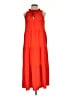 Max Studio 100% Polyester Orange Casual Dress Size S - photo 1