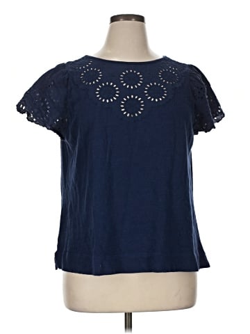 Ann Taylor LOFT Short Sleeve Top (view 1)